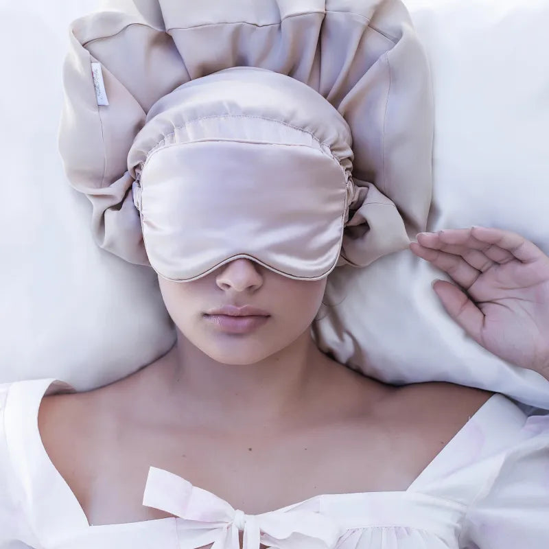 Silk Lady Organic Silk Sleep Bonnet
