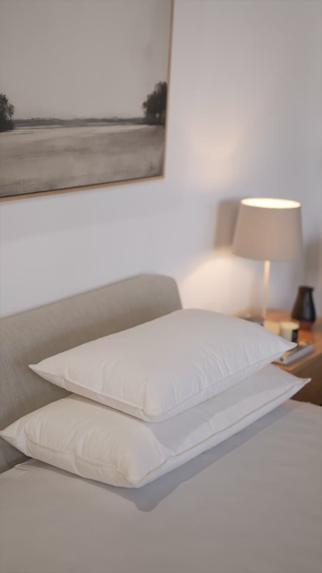 3 Chamber Down Pillow Firm